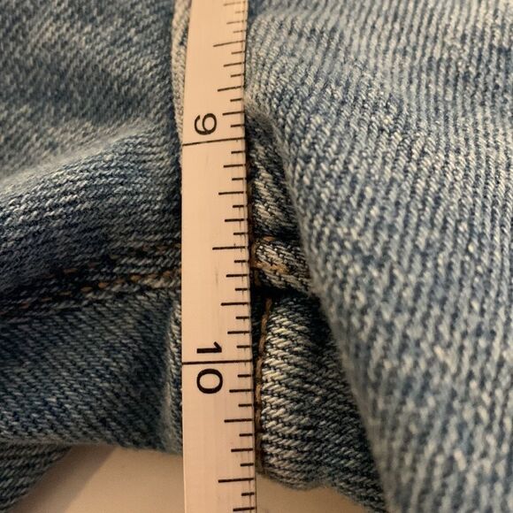 AMERICAN eagle stretch mom jean size 000 super distressed skinny legs - Picture 8 of 9